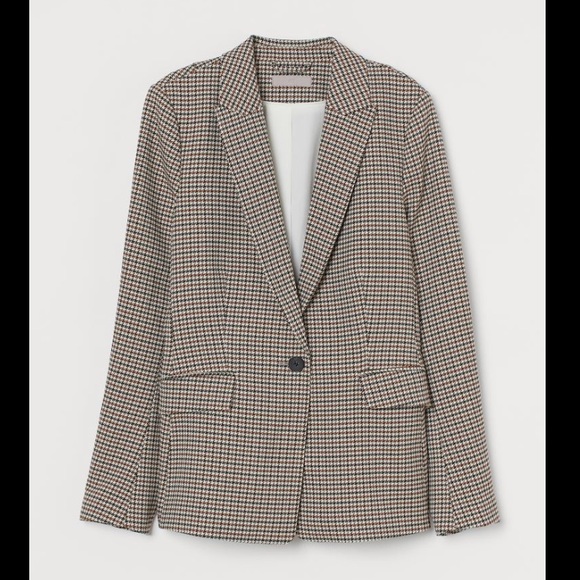 H&M Jackets & Blazers - H&M Blazer Houndstooth